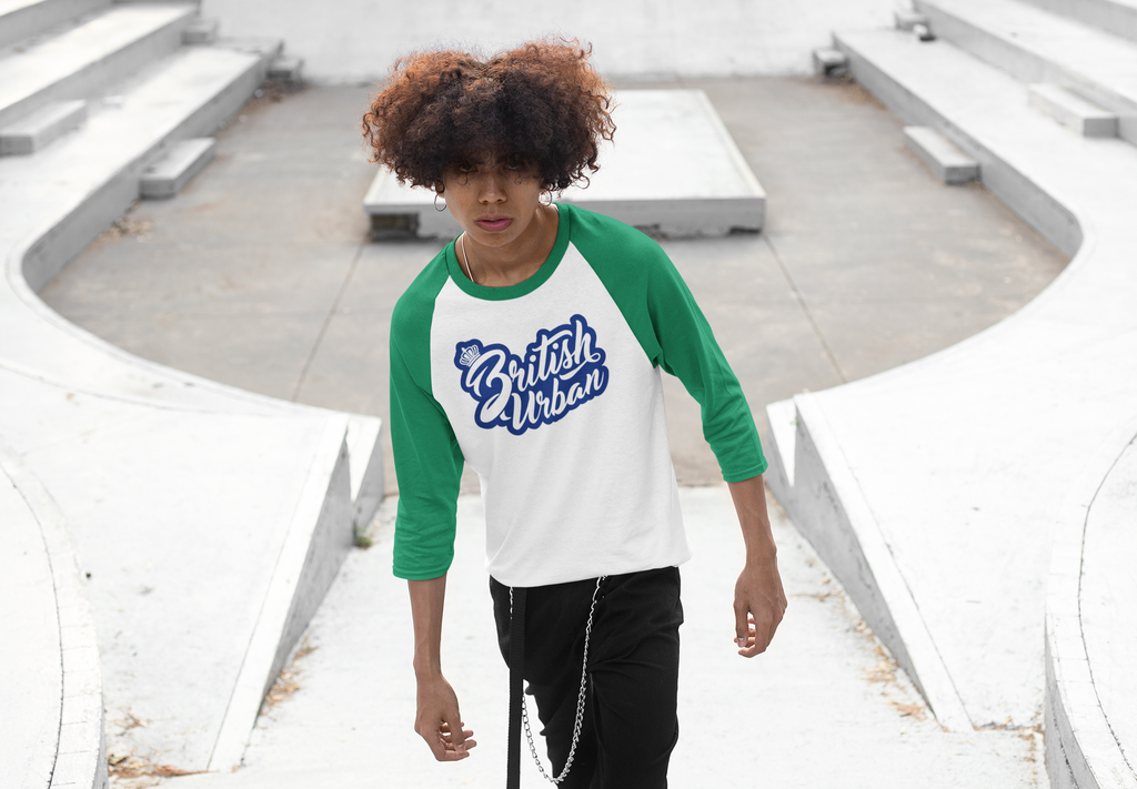 BU Royal 3/4 Sleeve Unisex Tee