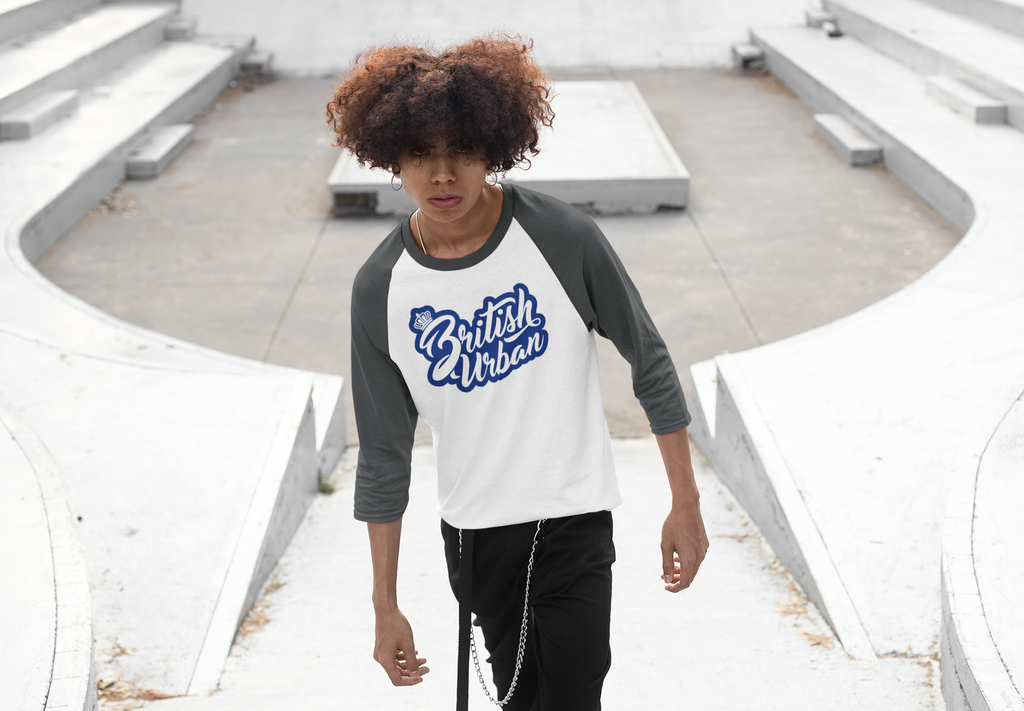 BU Royal 3/4 Sleeve Unisex Tee
