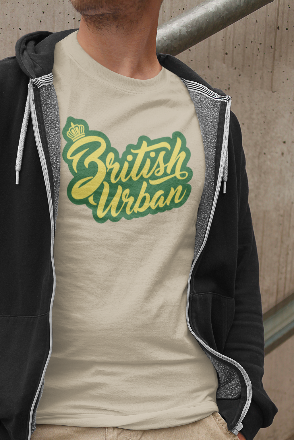 Mens BU Royal Oversized Tee