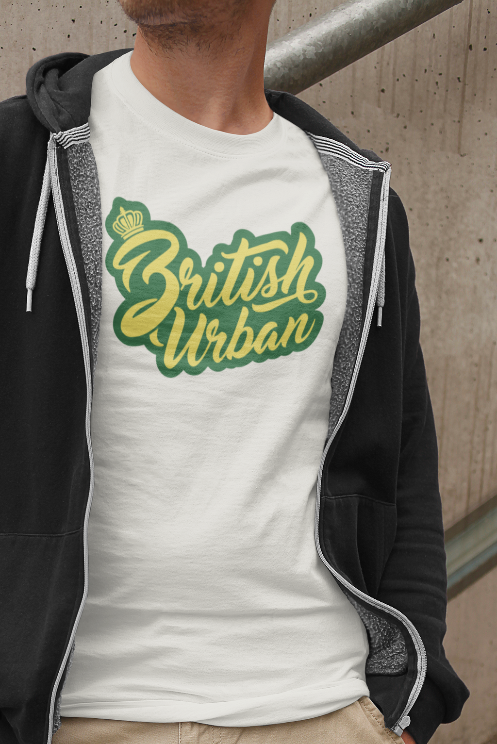 Mens BU Royal Oversized Tee