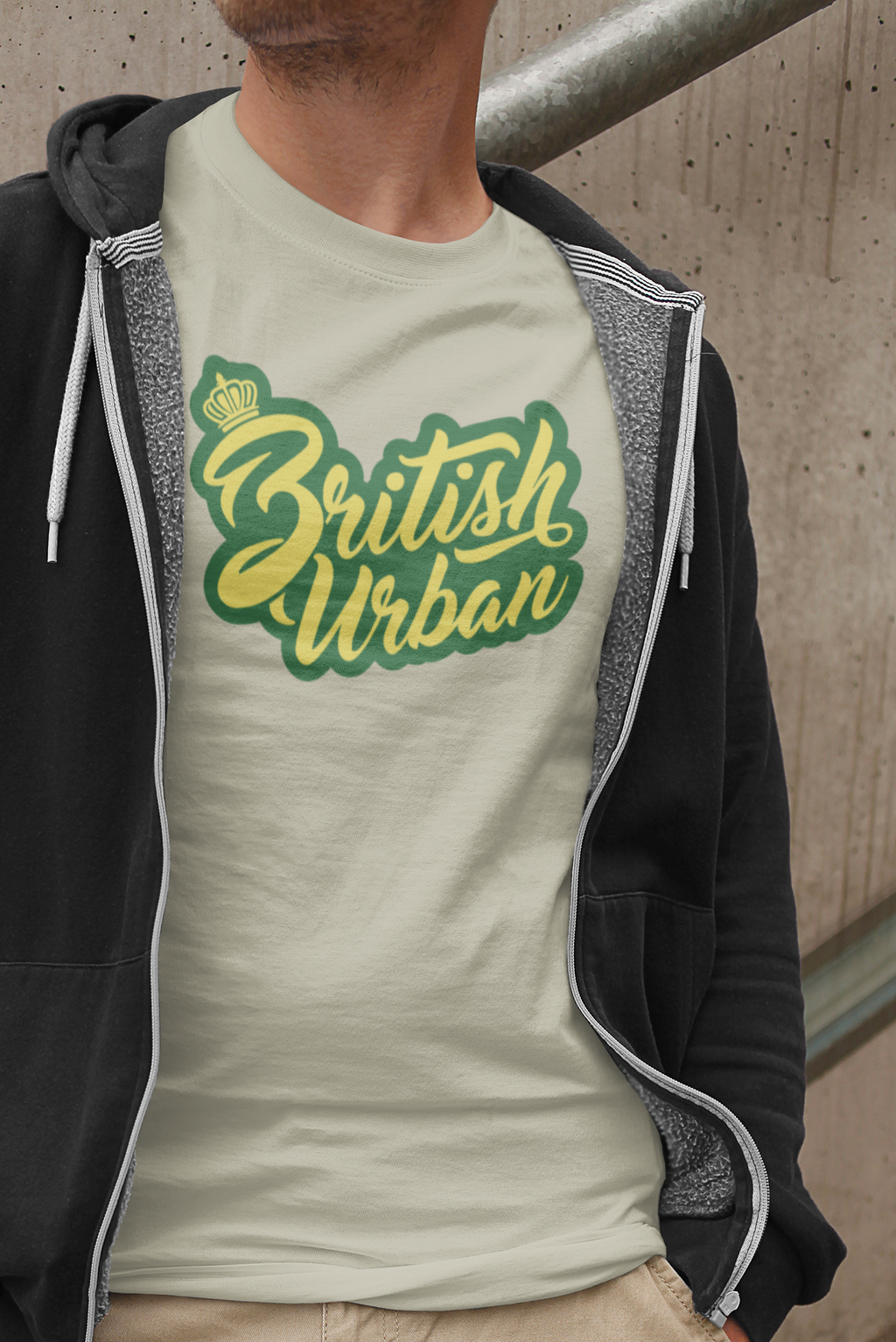 Mens BU Royal Oversized Tee